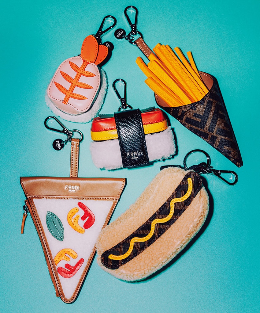 FENDI フェンディ　キーホルダー　チャーム　ポテトさん専用 ☆目黒蓮さん愛用☆【FENDI】フライドポテト バッグチャーム