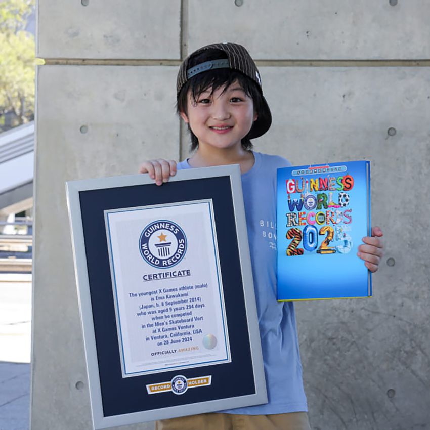 X Gamesにも出場。小学4年生の天才スケーターが、3つのギネス世界記録™を樹立！ - 10枚目の画像