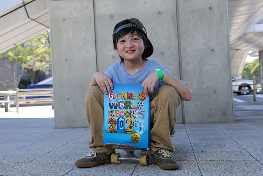 X Gamesにも出場。小学4年生の天才スケーターが、3つのギネス世界記録™を樹立！ - 5枚目の画像