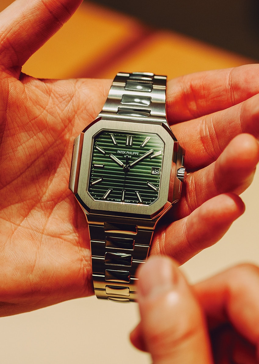 パテック フィリップの新コレクション「キュビタス」。ショップへ行っ