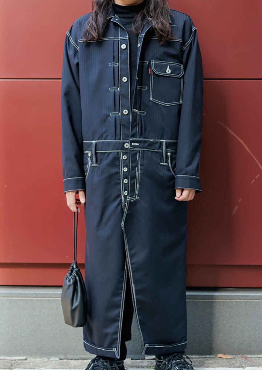 【20代〜50代】男たちの溢れ出るデニム愛を年代別スナップで！コート、セットアップ…… - 1枚目の画像