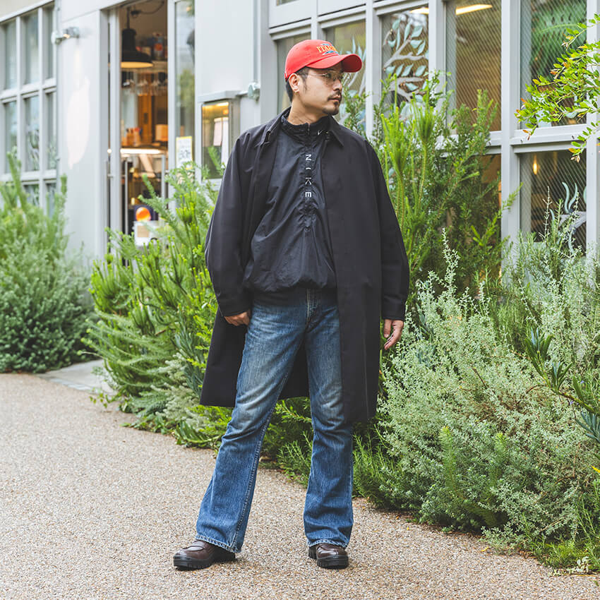 42talon USA製 Levi’s 517 リーバイス コーズ パンツ vintage-levis517-w36-gray-