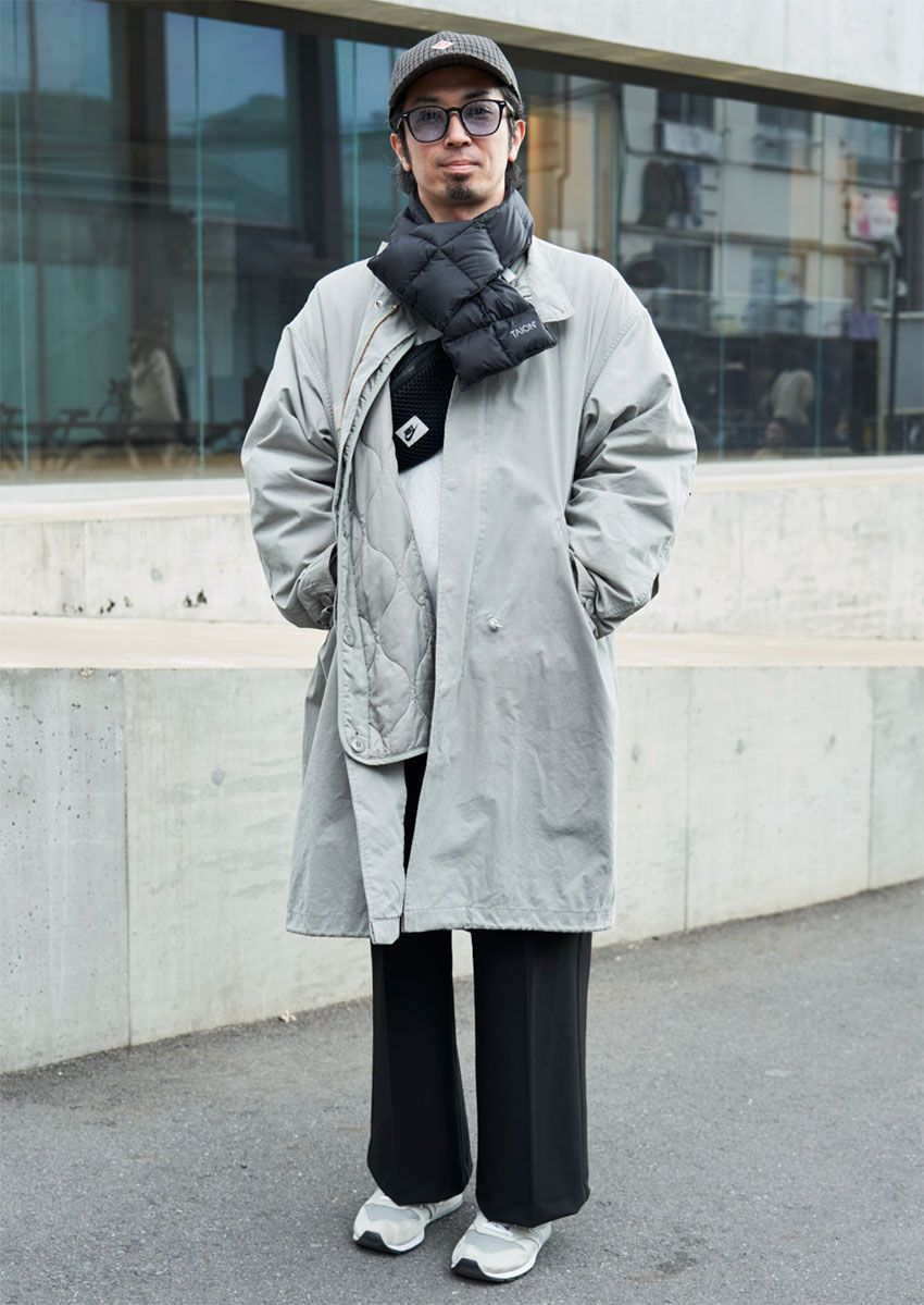 モノトーンコーデを格上げする中間管理“色”！黒ではなく「グレー」のコートを選んだ男たち - 10枚目の画像