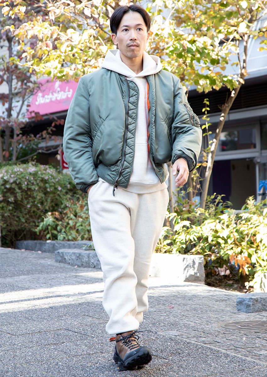 “脱・コテコテ”！ 3人のお洒落巧者から学ぶ「ミリタリーアウター」をマイルドに着る方法 - 5枚目の画像