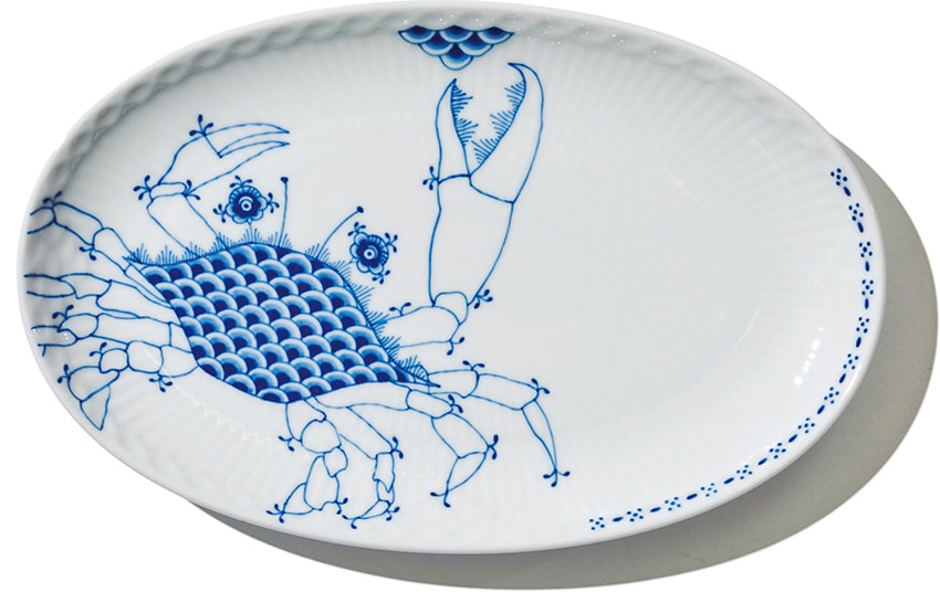 料理番長・三浦マーシーの青い食器コレクション。「食欲をそそり、より