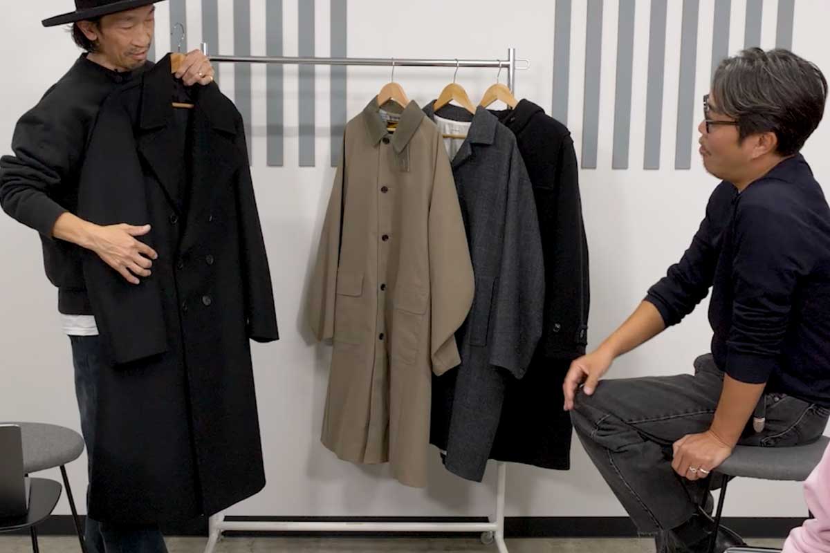 H.A.I. 】HAI グレー ダッフルコート ウール 上質 状態良し