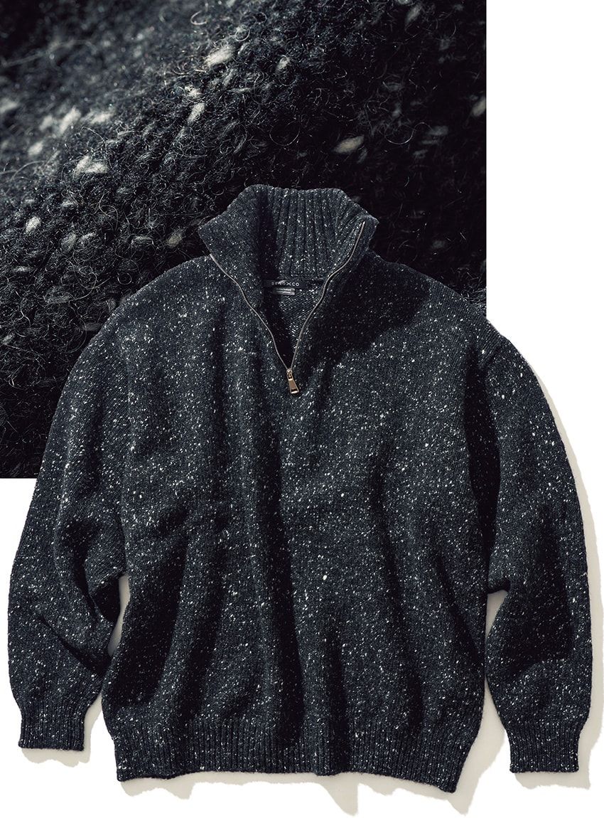 すべてカシミヤorウール100％！サンカッケー 尾崎雄飛さんが選ぶ“良質ニット”5選 - 7枚目の画像