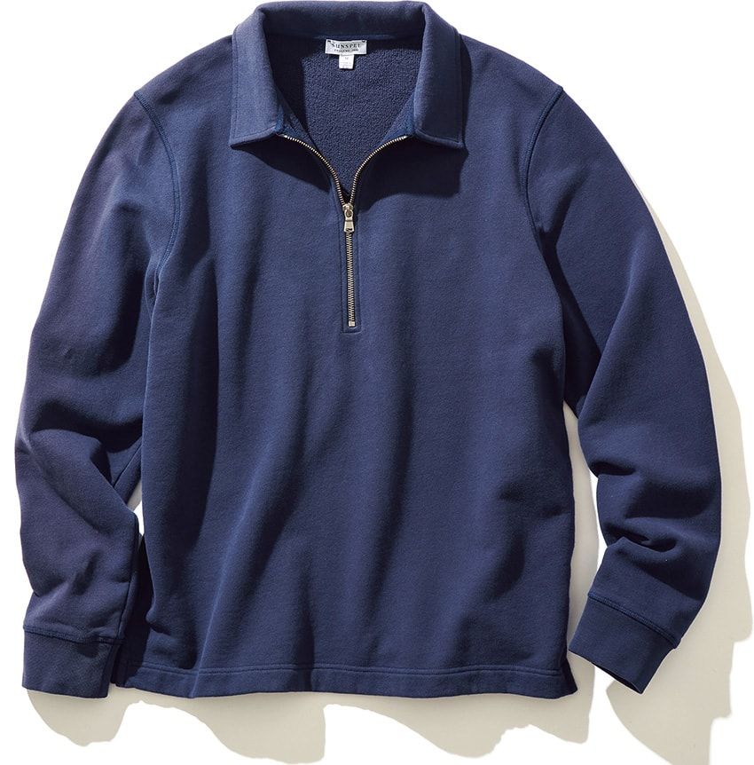 「このスウェットなら寿司屋もOK」寝間着感のない“上質ネイビー”をアネアデザイン代表がレコメンド - 7枚目の画像