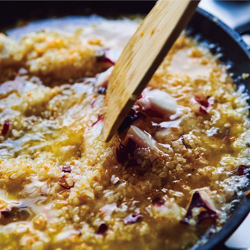 タコ飯とピラフの合体版！旨味たっぷりのマーシー流「タコ辛ピラフ」はビールにも合う！ - 5枚目の画像