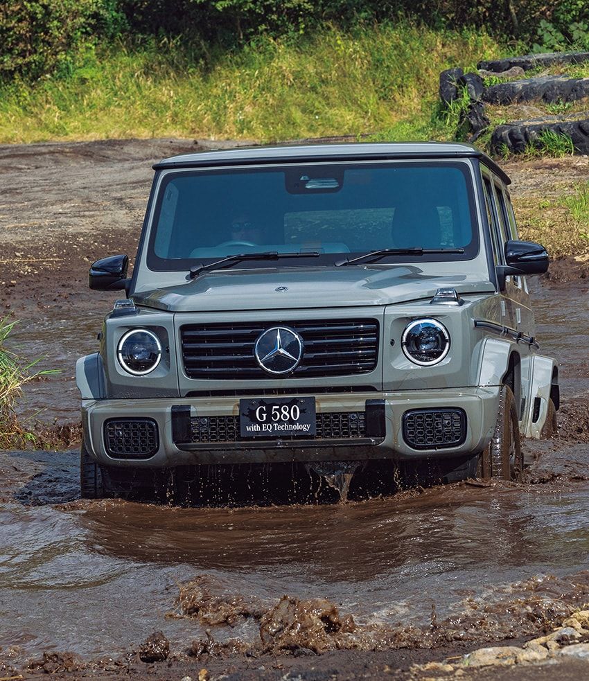 メルセデス・ベンツ“電気のGクラス”を実力テスト！オフローダーと電気の相性はやっぱりいい！ - 2枚目の画像