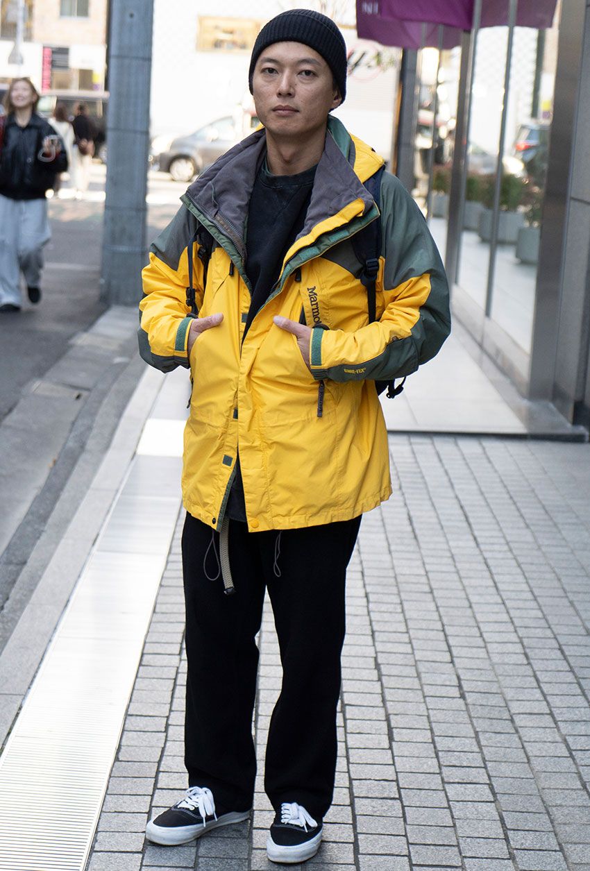 モンベル、マーモット……アウトドアブランド人気継続中！街で目立った3人の活用法をスナップで - 8枚目の画像