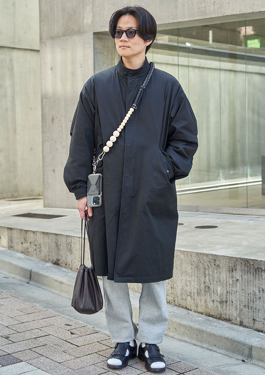 グレースウェットを格上げする要は“アウター選び”にあり！その着こなしテク3選をスナップで - 8枚目の画像