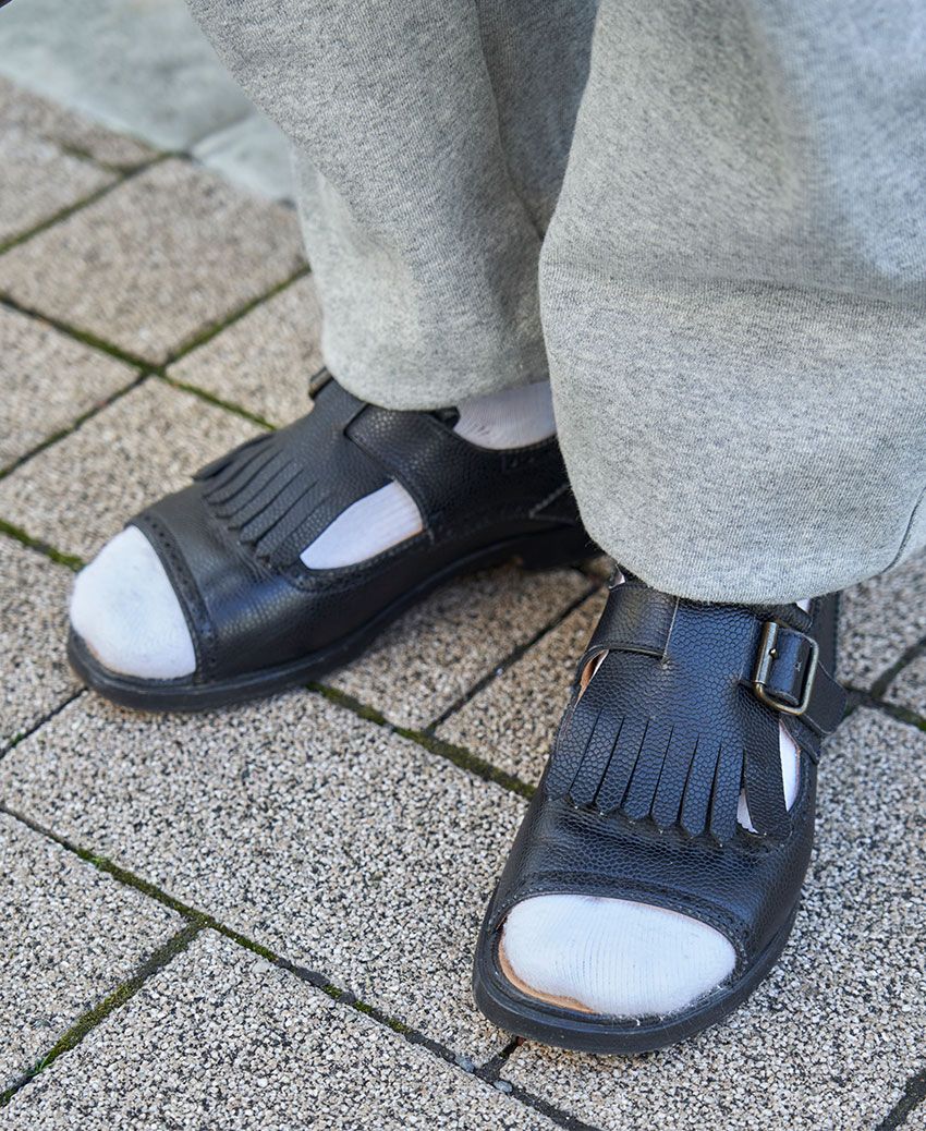 グレースウェットを格上げする要は“アウター選び”にあり！その着こなしテク3選をスナップで - 9枚目の画像