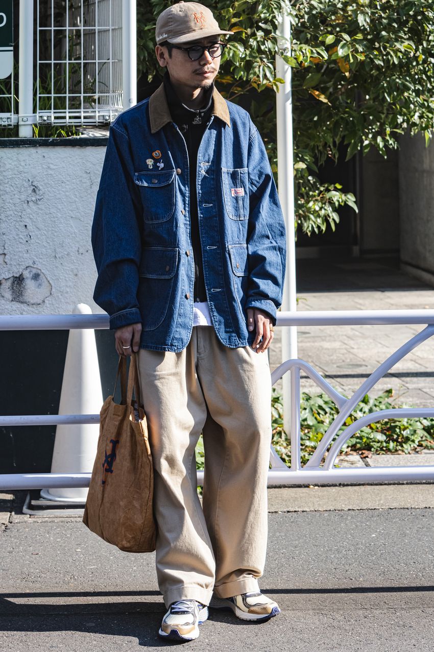 センス溢れる20代はアメカジをこう着る。Gジャン、カバーオール、チェックシャツ...... - 2枚目の画像