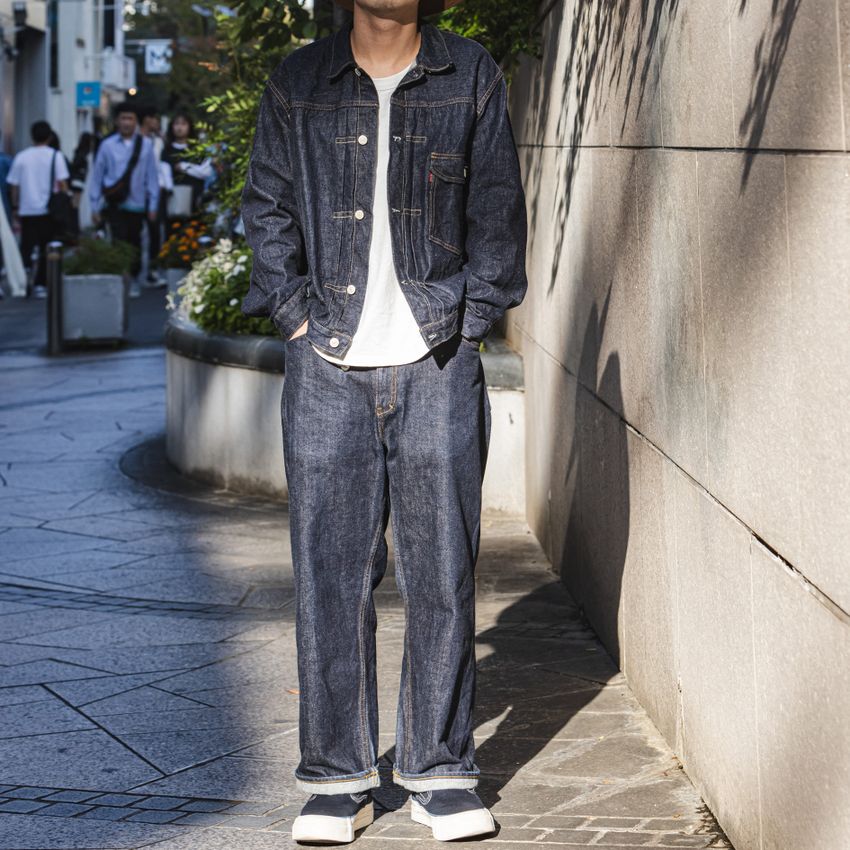 センス溢れる20代はアメカジをこう着る。Gジャン、カバーオール、チェックシャツ...... - 1枚目の画像