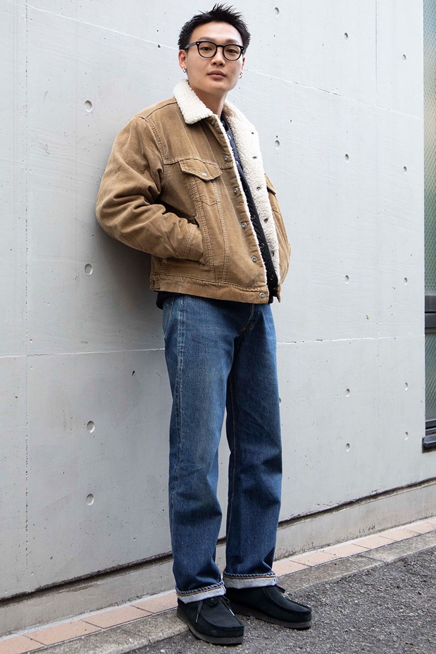 センス溢れる20代はアメカジをこう着る。Gジャン、カバーオール、チェックシャツ...... - 6枚目の画像