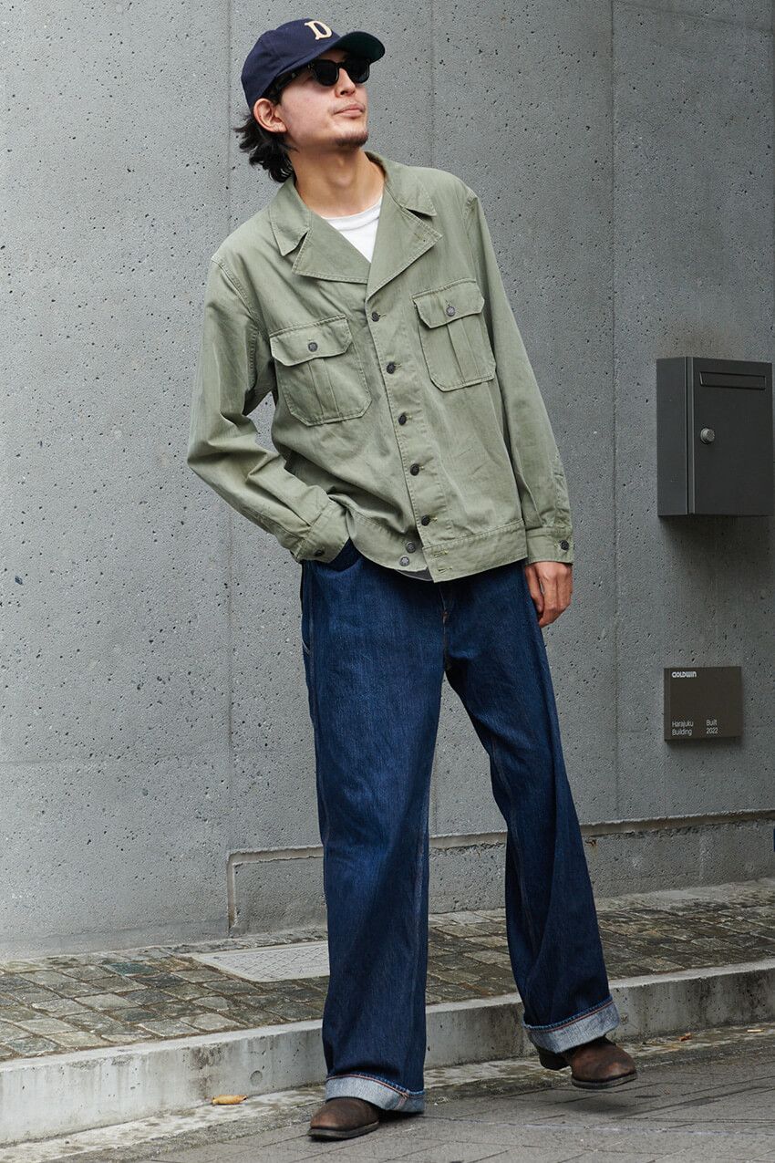 街角スナップで導き出す「キレイめデニム」の模範解答。 ダラしなく見せない3人の好例 - 1枚目の画像