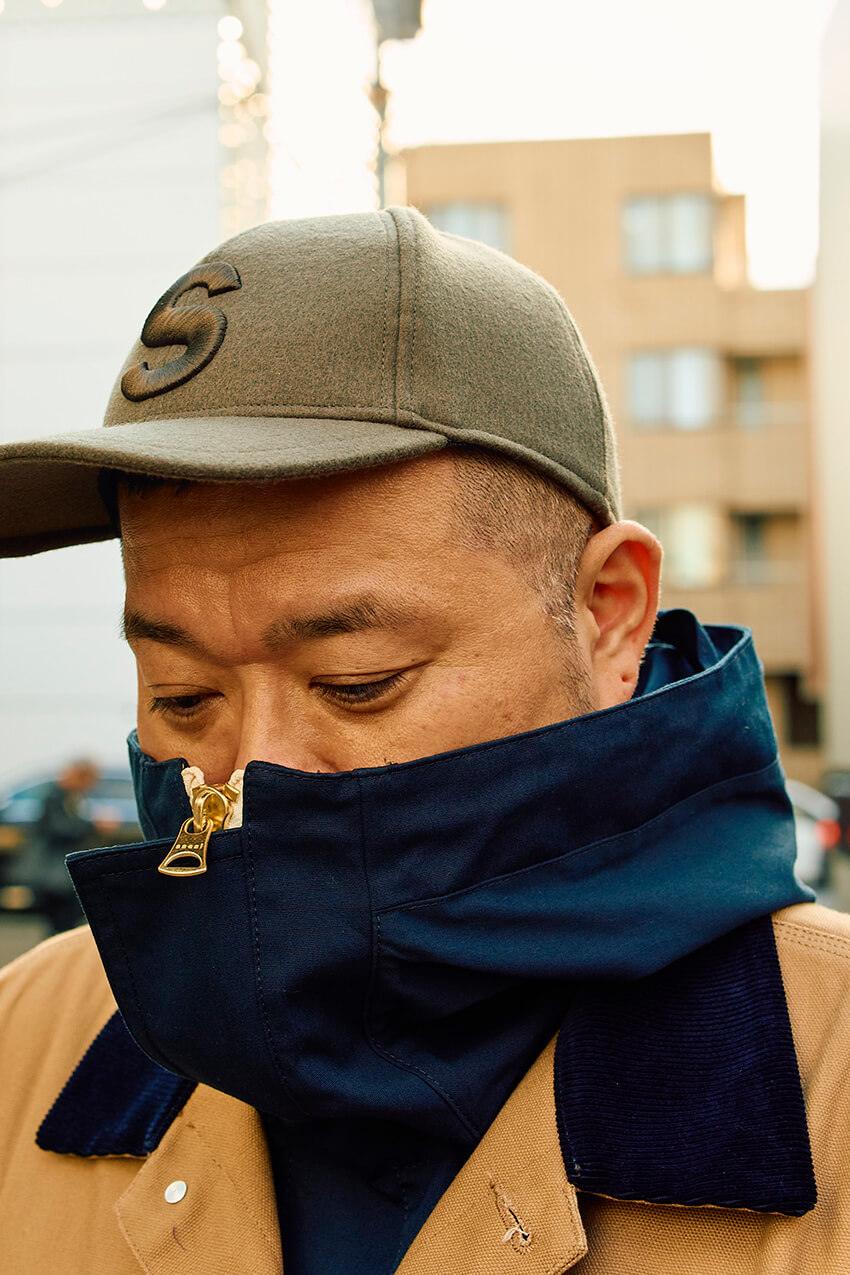 街で目を引く話題コラボ「サカイ × カーハート」。洒落た40代の大人