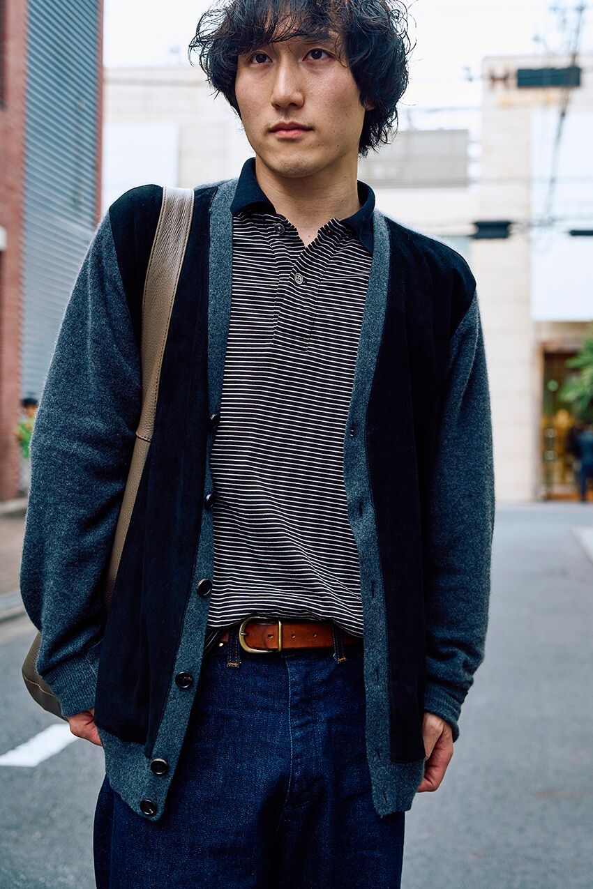 「ゆるカーディガン × 癖ありインナー」で作る冬のワンツーコーデ！スナップに見る正解例 - 8枚目の画像