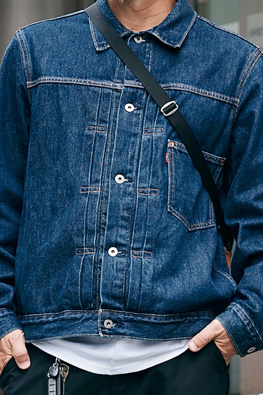 「リーバイス」のGジャンが一気に洒落る！ “スラックス×革靴”で格上げした3人のスタイルサンプル   - 7枚目の画像