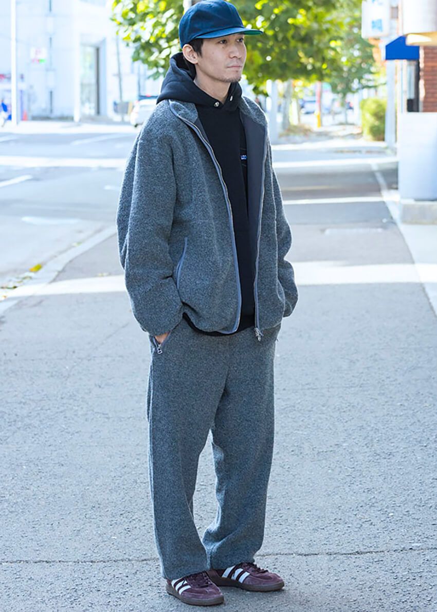ラクして洒落るなら“セットアップ”が正解！ カジュアル目線で推薦、冬の上下お揃い3コーデ - 2枚目の画像