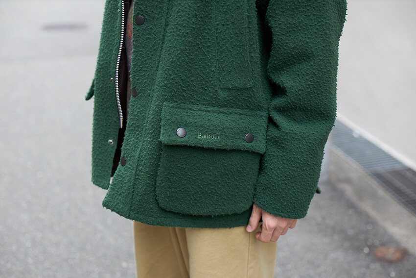 ノア NOAH × Barbour カセンティーノ ウール フィールドジャケット Noah x Barbour A/W '24 - Noah