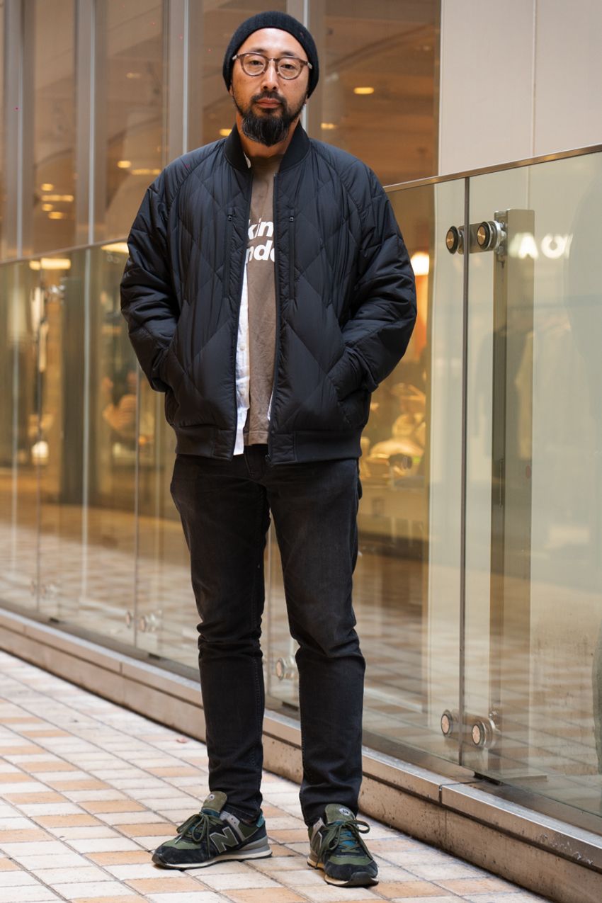 人気スナップBEST 3はみんな黒アウター！ 各人の愛用品と着こなしを調べてみた - 1枚目の画像