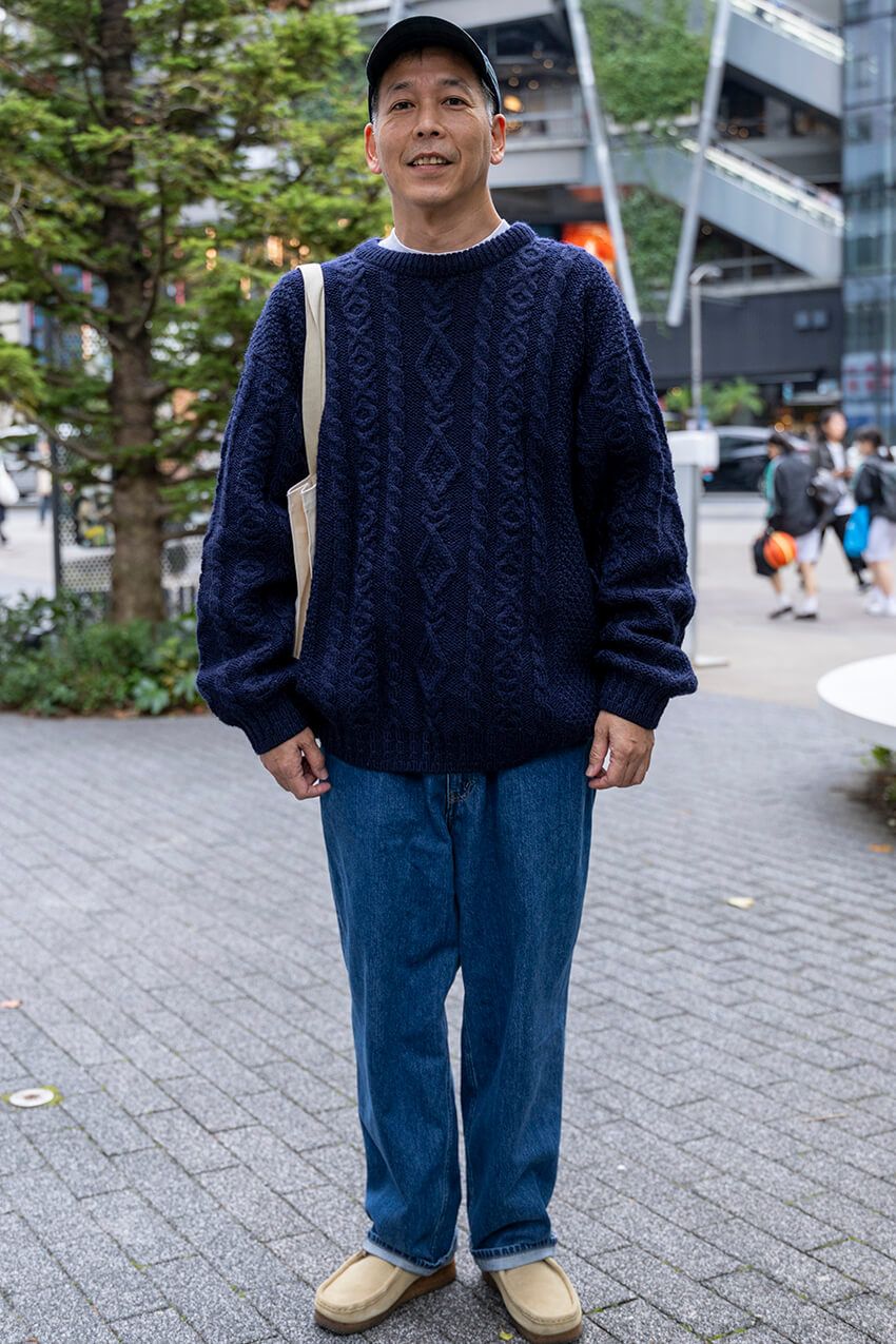 【ネイビーコーデ10選】スポーティにもエレガントにも見えるネイビースタイル・サンプルをスナップで - 14枚目の画像