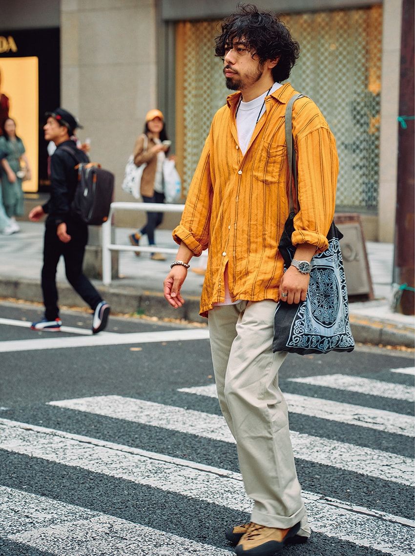 シンプルスタイルのなかに配色やブランド選びのセンスが光る【エリア別パパラッチ・中部地方編】 - 7枚目の画像