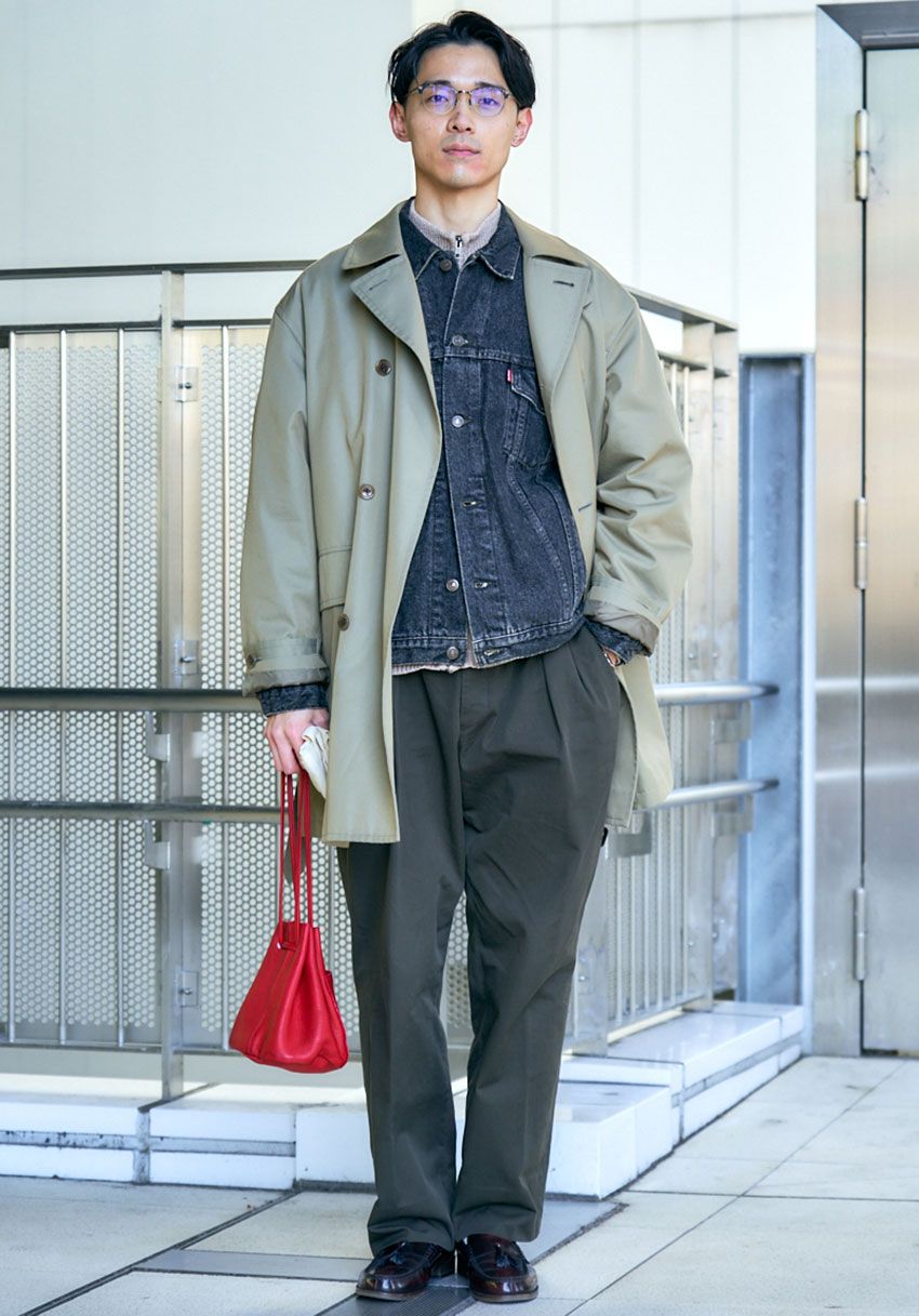 洒落た大人たちが熱烈支持！「ニート」のパンツ、参考にしたい着こなし方を3名のスナップで - 2枚目の画像