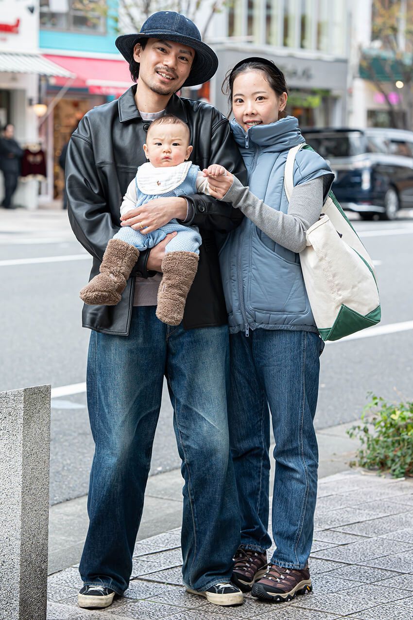 ペアルックではなく“リンクコーデ”。街角でさりげなく洒落た素敵なペア3組をスナップで - 4枚目の画像