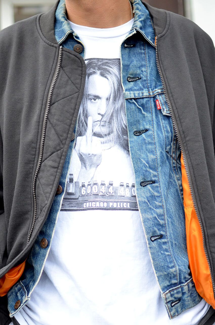 冬のインナーは“デニムジャケット”で深みをプラス！三者三様のレイヤードテクをスナップで - 3枚目の画像