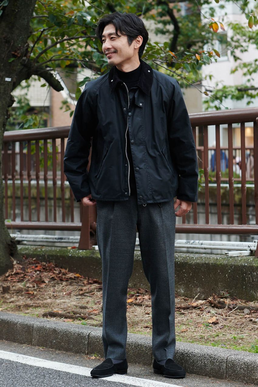 冬の名脇役となる“ブラックアウター”を厳選！センスが光る3人をスナップで - 3枚目の画像