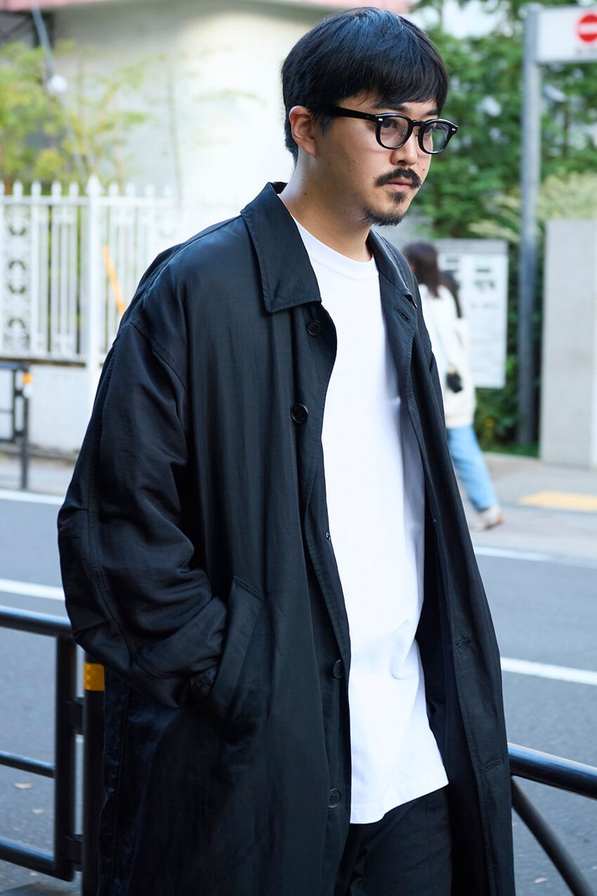 冬の名脇役となる“ブラックアウター”を厳選！センスが光る3人をスナップで - 5枚目の画像