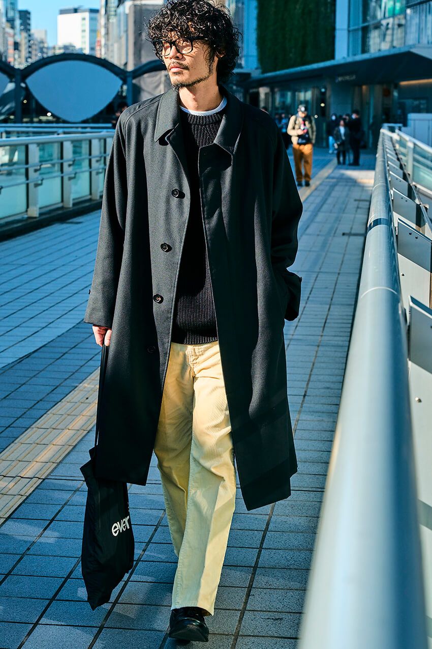 冬の名脇役となる“ブラックアウター”を厳選！センスが光る3人をスナップで - 7枚目の画像