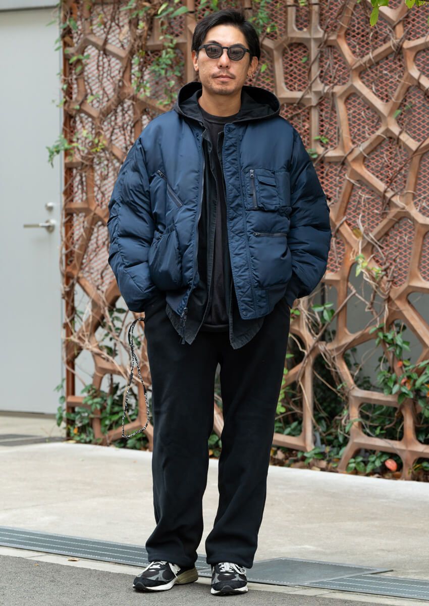 軍パン、MA-1etc.ミリタリーはネイビーに限る！ 軍モノをきれいめにまとめた3名の着こなし - 6枚目の画像