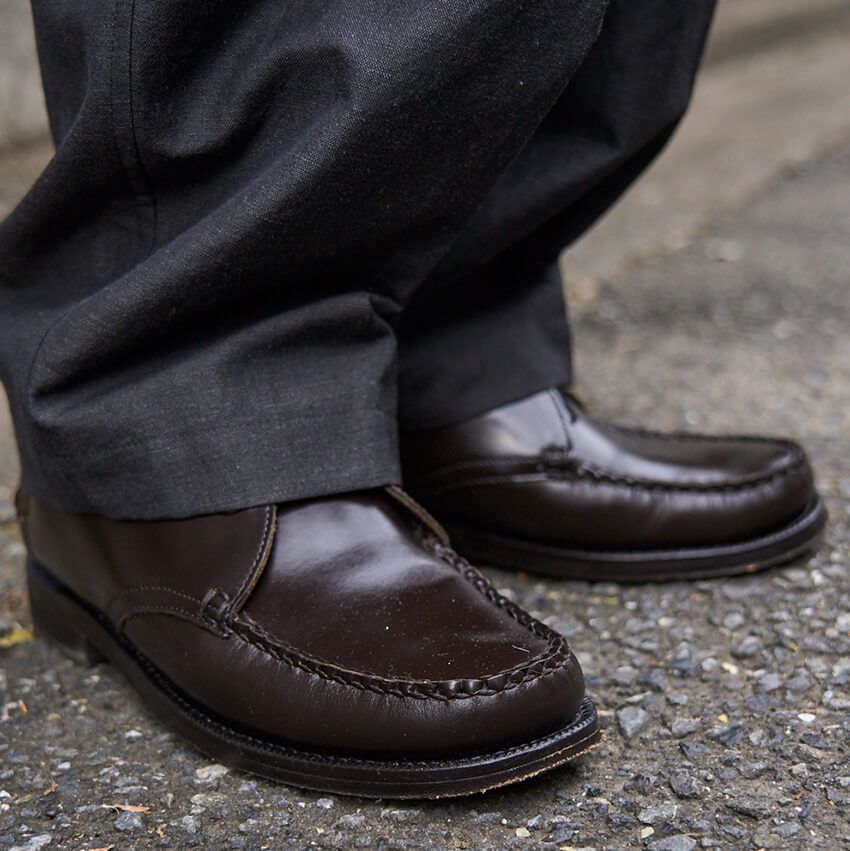 【35歳以上のシャツコーデ】冬も頼りたい“青いストライプ”！レイヤードの成功例3選 - 9枚目の画像