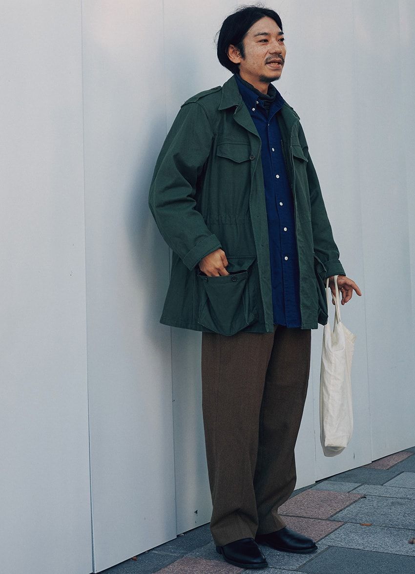 最旬ミリタリーアウターは“短丈”だ！5名の洒落者に見るフィールドジャケット系トレンドの今 - 2枚目の画像