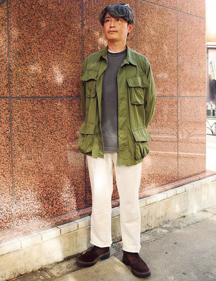 最旬ミリタリーアウターは“短丈”だ！5名の洒落者に見るフィールドジャケット系トレンドの今 - 5枚目の画像