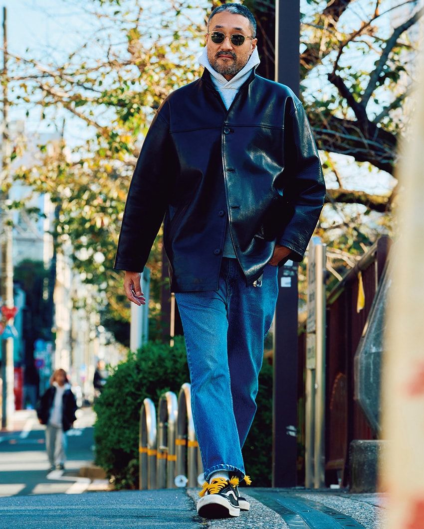 レザーで“脱アメカジ”を街角でも多数目撃！往年スタイルをアップデートした13名の洒脱者たち - 11枚目の画像