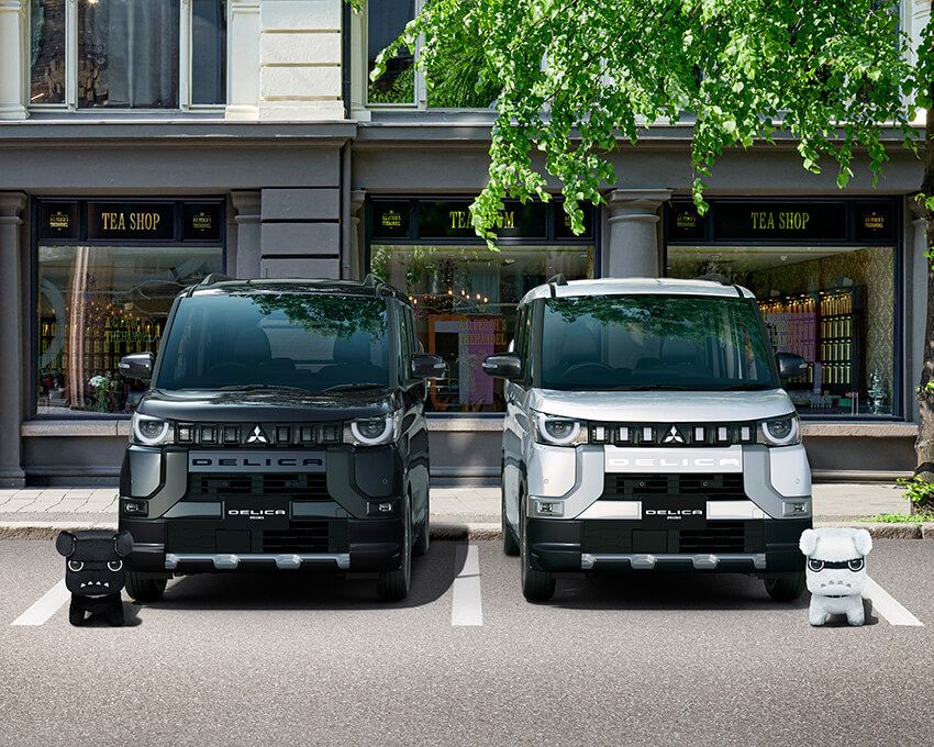 デリカD:5と同様、力強いスタイリングや砂利道など未舗装路の運転も安心で快適な悪路走破性、広々とした室内空間を持つ軽自動車の「デリカミニ」。全長3395✕全幅1475✕全高1800（4WDは1830）mm、最低地上高155（4WDは160）mm 、183万7000円～210万7600円