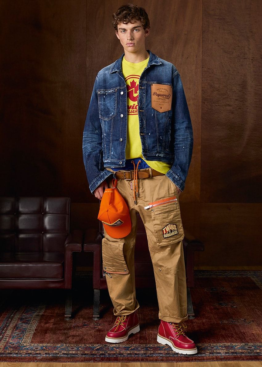 「ディースクエアード」がイタリアの老舗「インヴィクタ」と再タッグ！ヴィンテージ調アイテムの中身 - 1枚目の画像