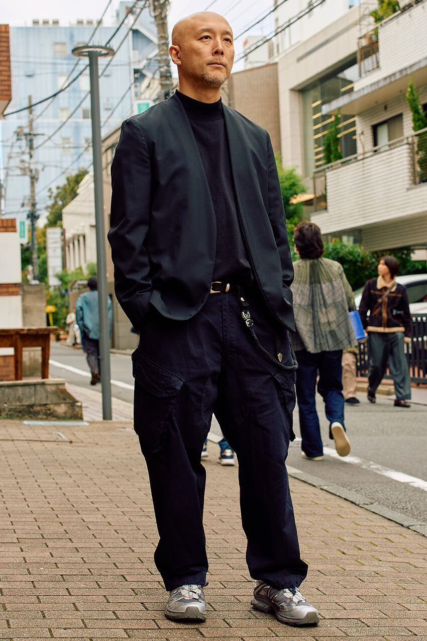 「テーラードジャケット」はアウター感覚で！大人の“着崩しテク”を街角の洒落者3名に学ぶ - 2枚目の画像