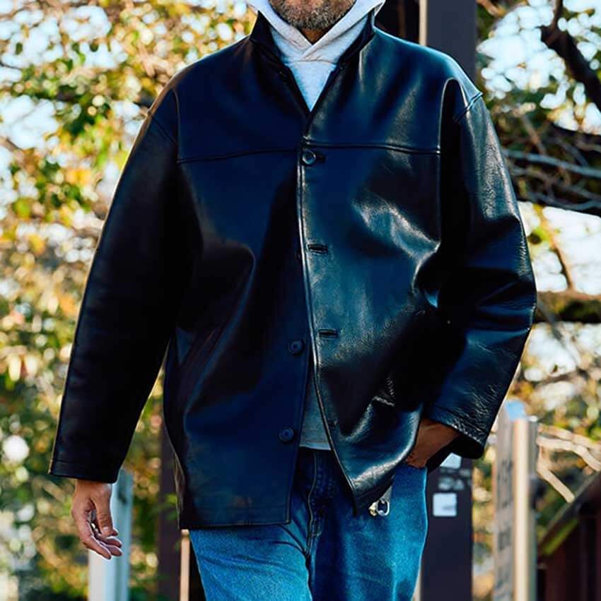 「革ジャン」は“古着”でセレクトせよ！味のあるジャケットでクールにキメた街角の3名 - 8枚目の画像