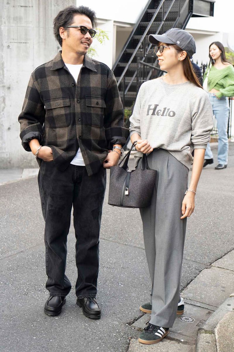 デニム＝リーバイス　シャツ＝カジャ　靴＝パラブーツ サングラス＝ノチノオプティカル