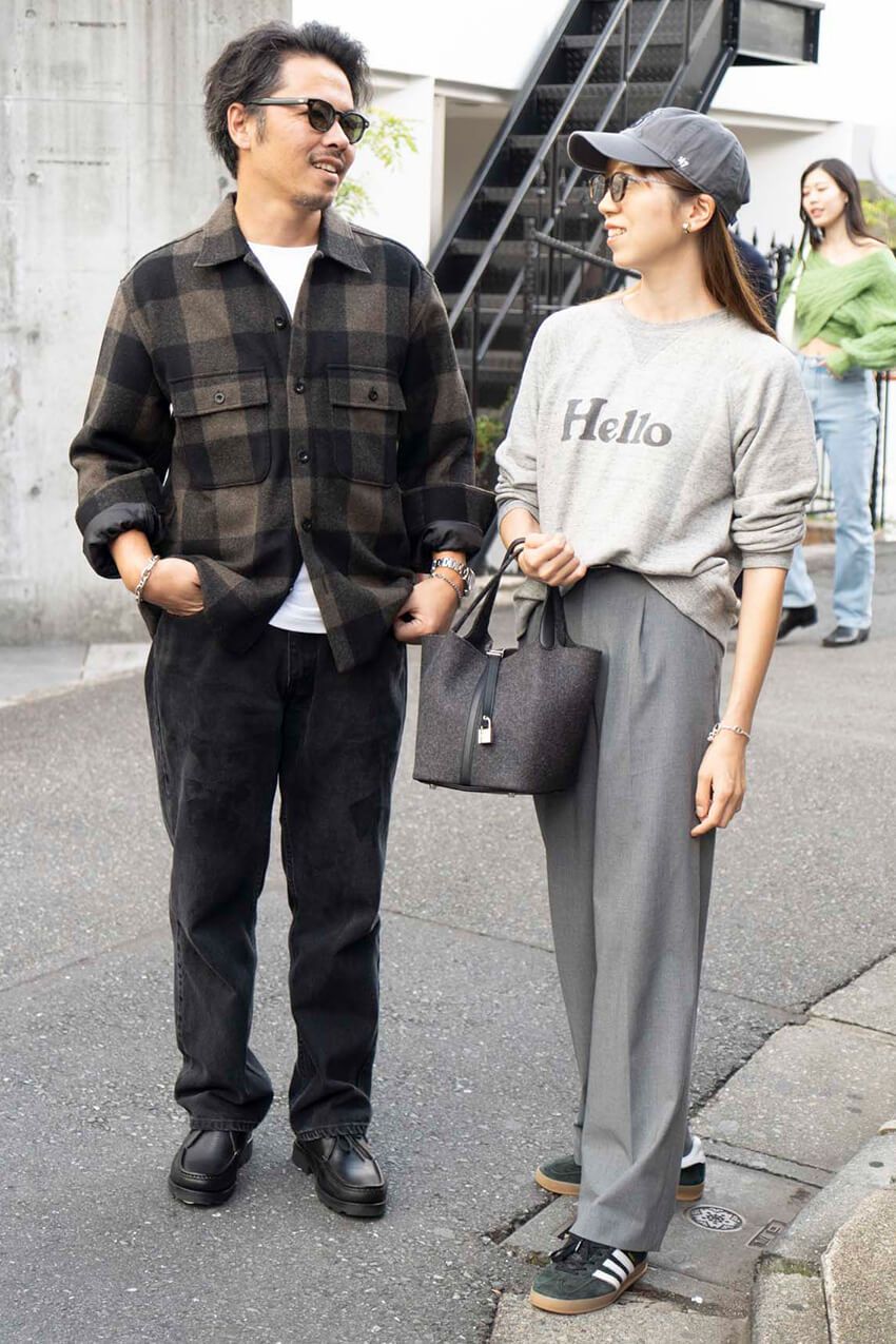 “ブラック＆ゆったりめ”の「550」と「シルバータブ」が高支持率！リーバイス好きの3人をスナップで - 1枚目の画像