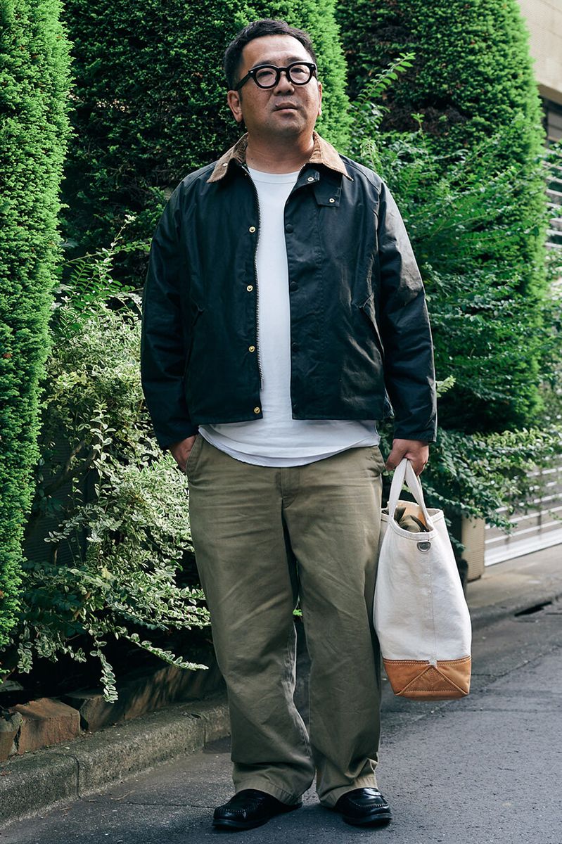 ジャケット＝バブアー