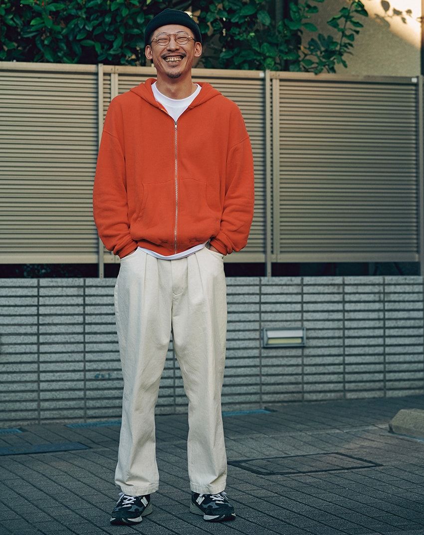 パーカ＝ビューティー&ユース　パンツ＝ファーラー