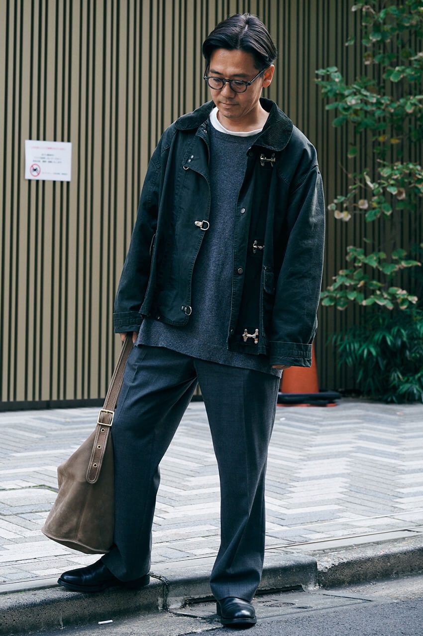 レザーバッグは断然「ブラウン派」。”大人の渋み”を味方につけた3人をスナップでチェック - 4枚目の画像