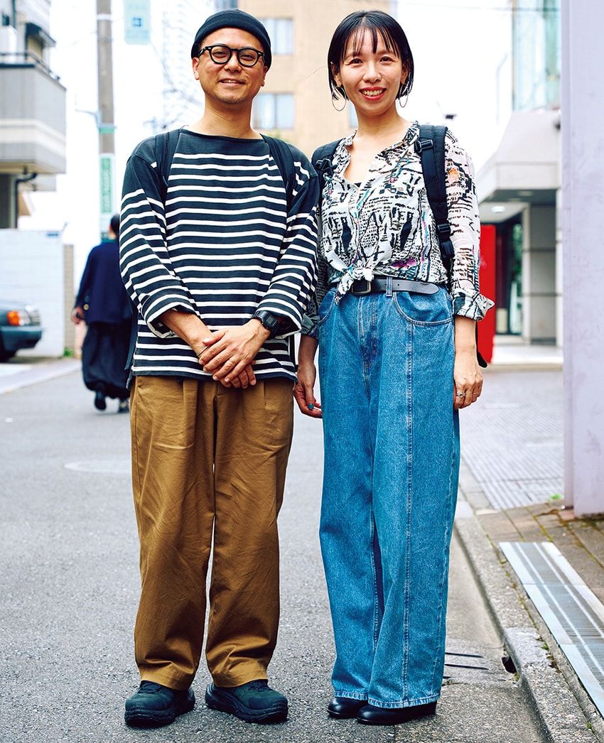 ピッチ幅が違えばコーデの印象はどう変わる？10者10様のボーダーの着こなしをスナップで - 5枚目の画像